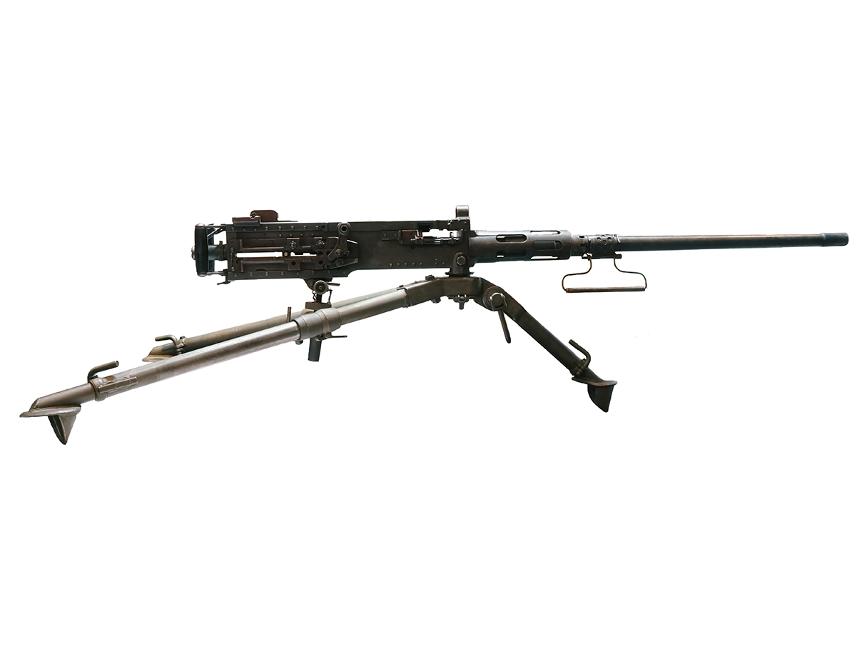 ブローニング .50口径 M2 重機関銃 (コルト社製、初期型バレル・サポート付、#288345)