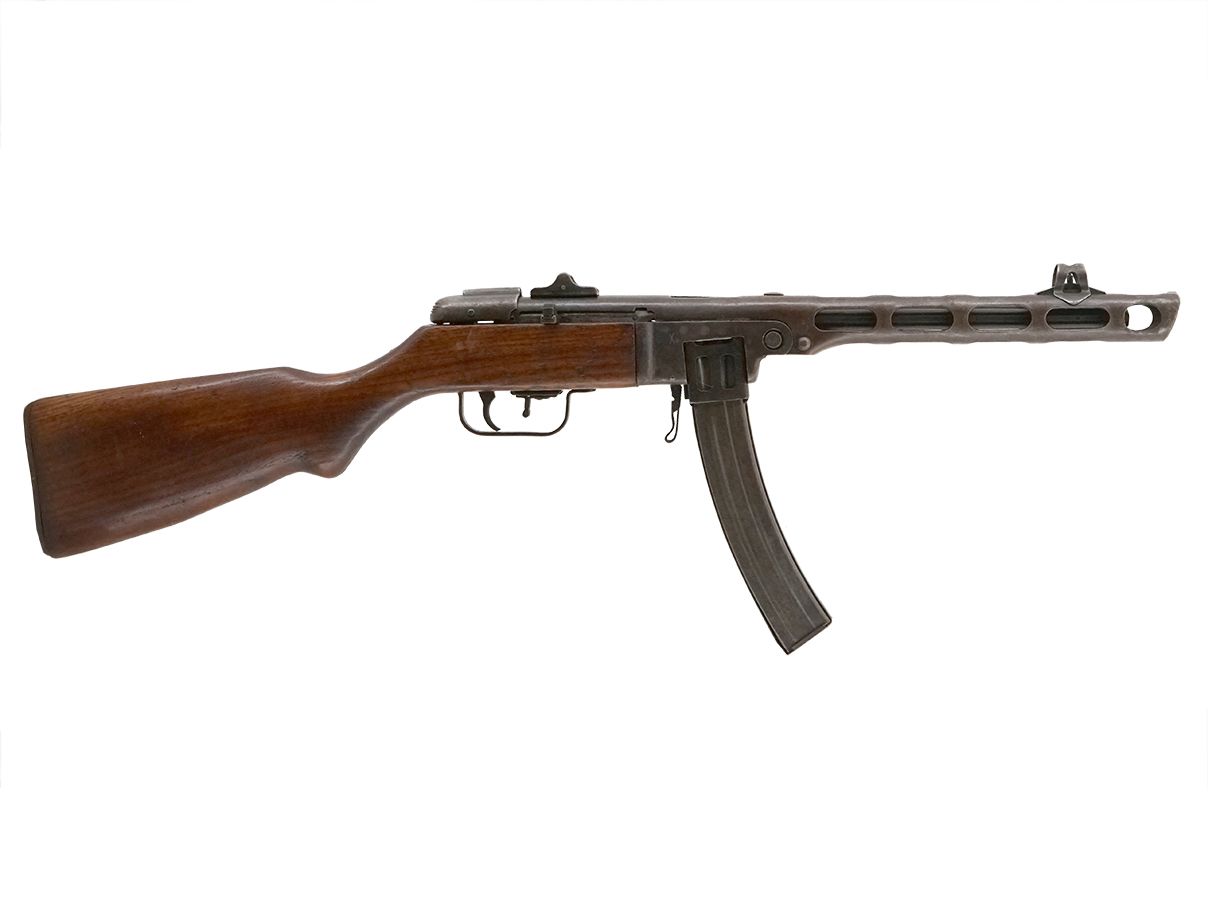 PPSh41 短機関銃 (後期型、#4352)