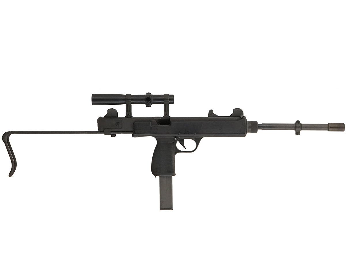 ステアー MPi81 短機関銃 (ロング・バレル、着剣装置&スコープ付、#42145)