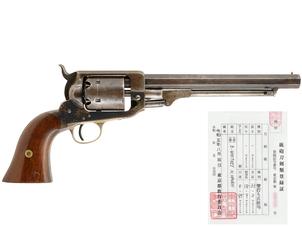 US ホイットニー ネービー リボルバー2nd Model (4th Type、銃砲刀剣類登録証付古式銃、#15308)