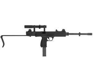 ステアー MPi81 短機関銃 (ロング・バレル、着剣装置&スコープ付、#42145)